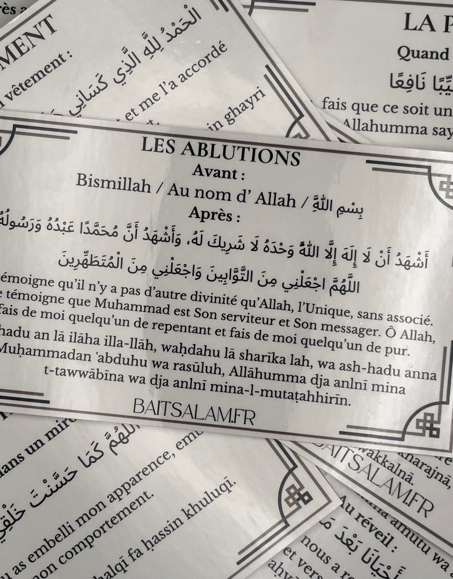 8 stickers d’invocation - transparents