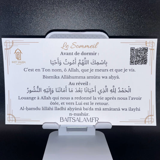 8 stickers d’invocation avec QR code sur fond blanc